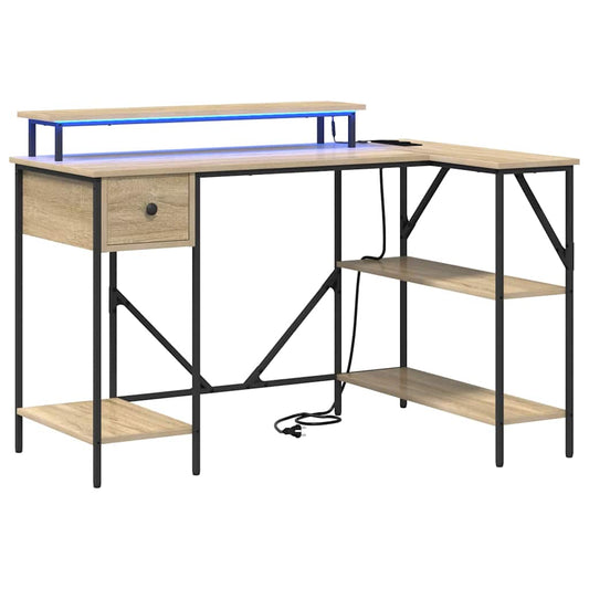 Stůl Sonoma Dub Kompozitní Dřevo 120 X 79 X 86,5 Cm