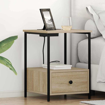 Noční Skříňka Sonoma Dub 42 X 41 X 56 Cm Kompozitní Dřevo