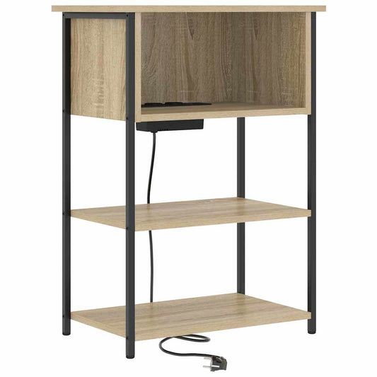 Noční Skříňka Sonoma Dub 55 X 31 X 76 Cm Kompozitní Dřevo