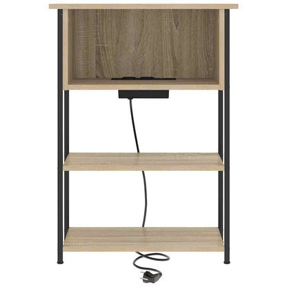 Noční Skříňka Sonoma Dub 55 X 31 X 76 Cm Kompozitní Dřevo