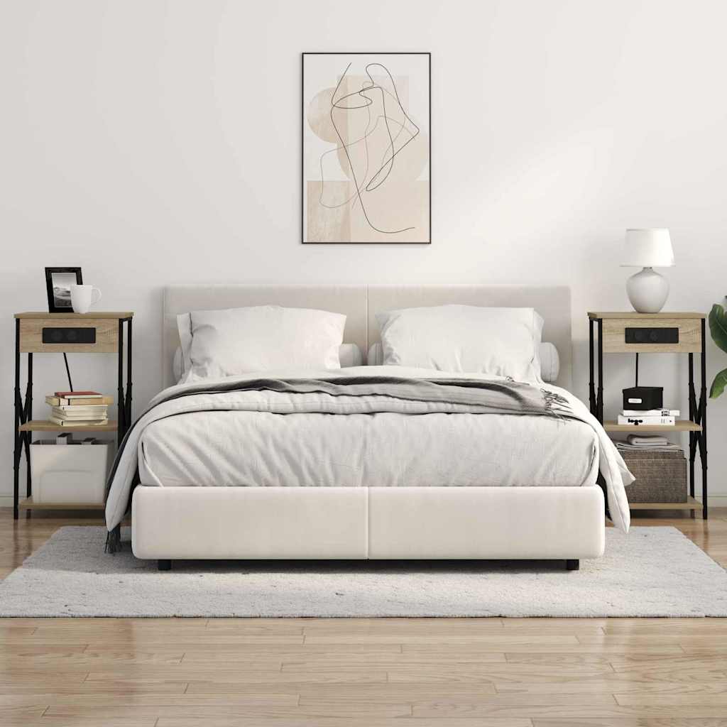 Noční Skříňka Sonoma Dub 41 X 31 X 76 Cm Kompozitní Dřevo