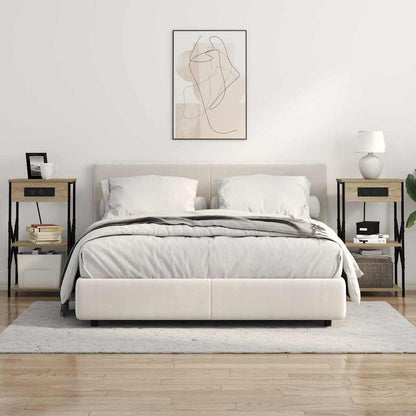 Noční Skříňka Sonoma Dub 41 X 31 X 76 Cm Kompozitní Dřevo