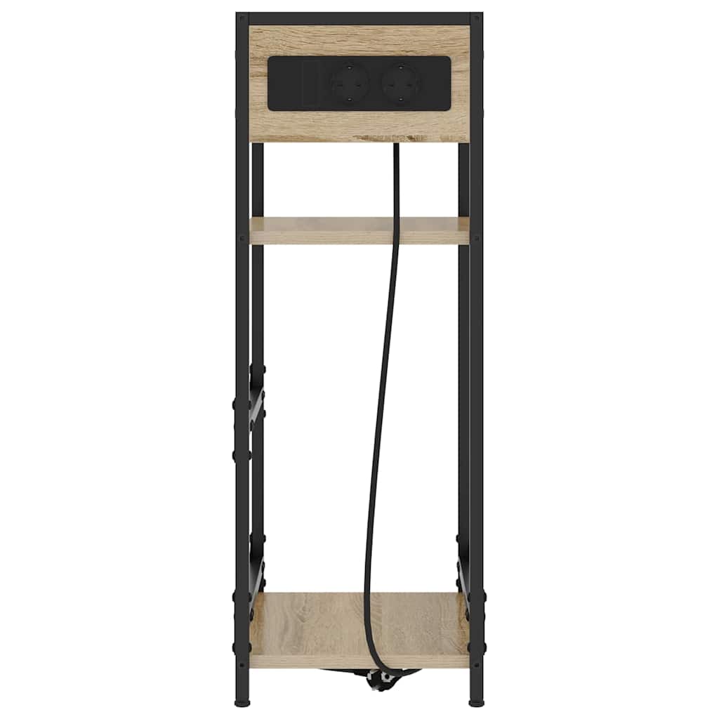 Noční Skříňka Sonoma Dub 40 X 27 X 76 Cm Kompozitní Dřevo