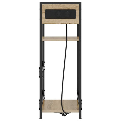Noční Skříňka Sonoma Dub 40 X 27 X 76 Cm Kompozitní Dřevo