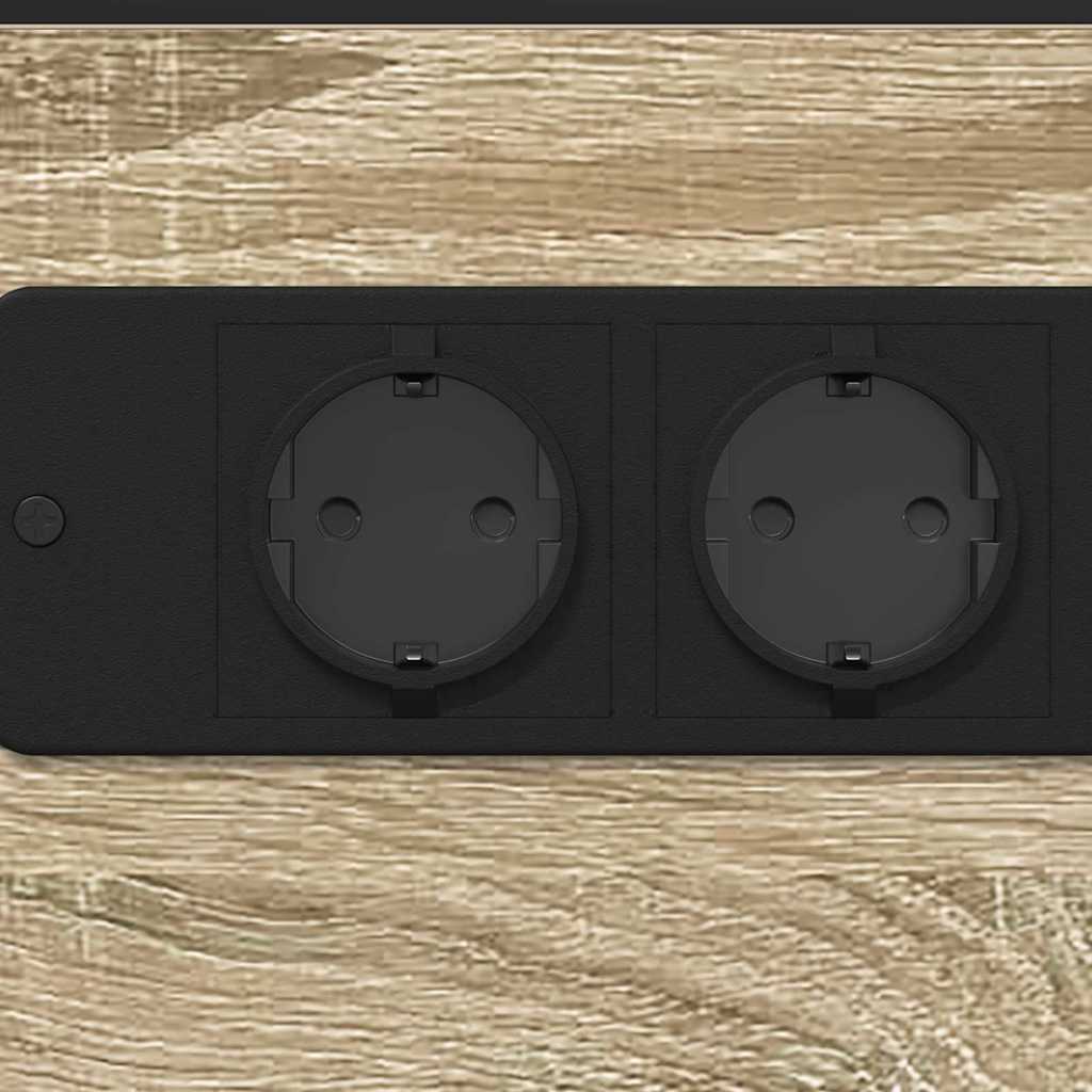 Noční Skříňka Sonoma Dub 41,5 X 26 X 60,5 Cm Kompozitní Dřevo