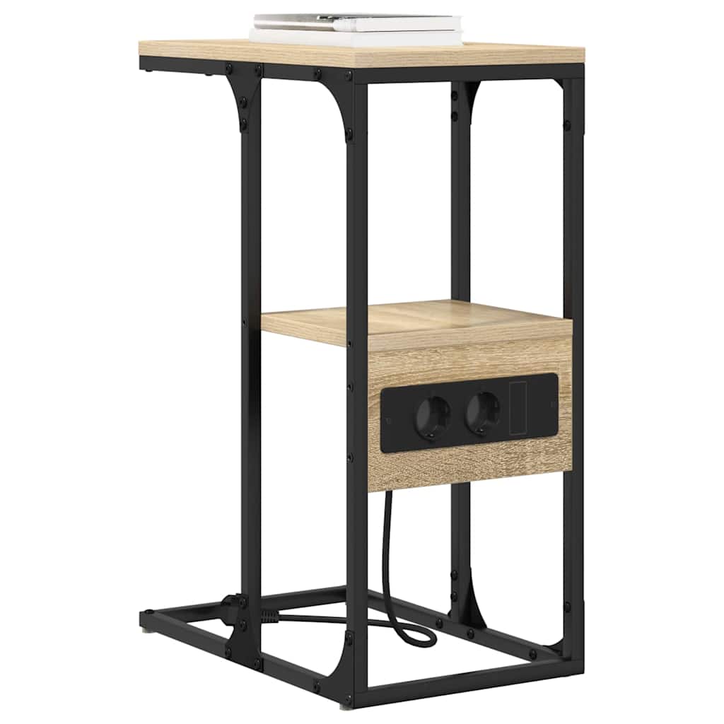 Noční Skříňka Sonoma Dub 41,5 X 26 X 60,5 Cm Kompozitní Dřevo