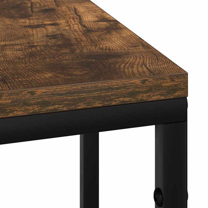 Noční Skříňka Kouřový Dub 41,5 X 26 X 60,5 Cm Kompozitní Dřevo
