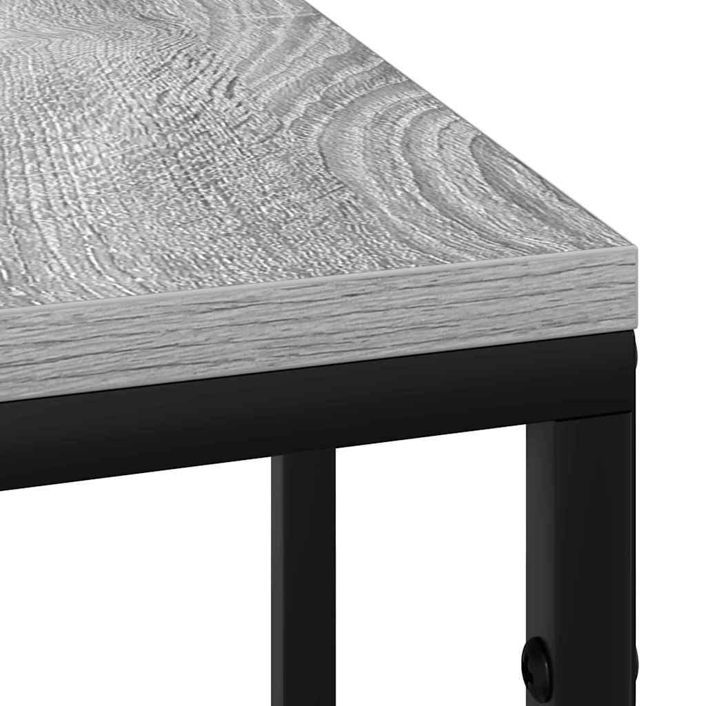 Noční Skříňka Šedá Sonoma 41,5 X 26 X 60,5 Cm Kompozitní Dřevo