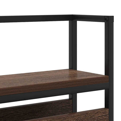 Úložné Čelo Postele Hnědý Dub Kompozitní Dřevo
