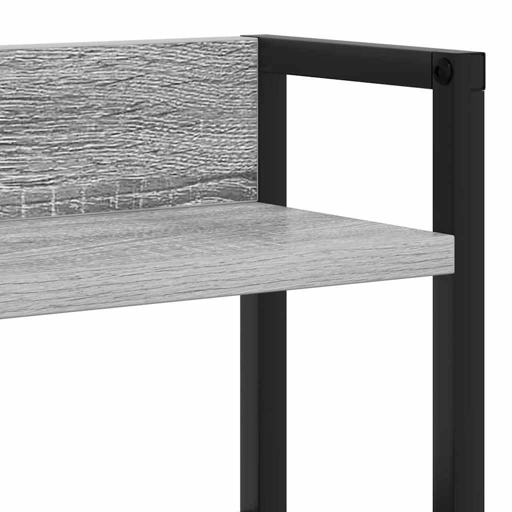 Úložné Čelo Postele Šedá Sonoma Kompozitní Dřevo
