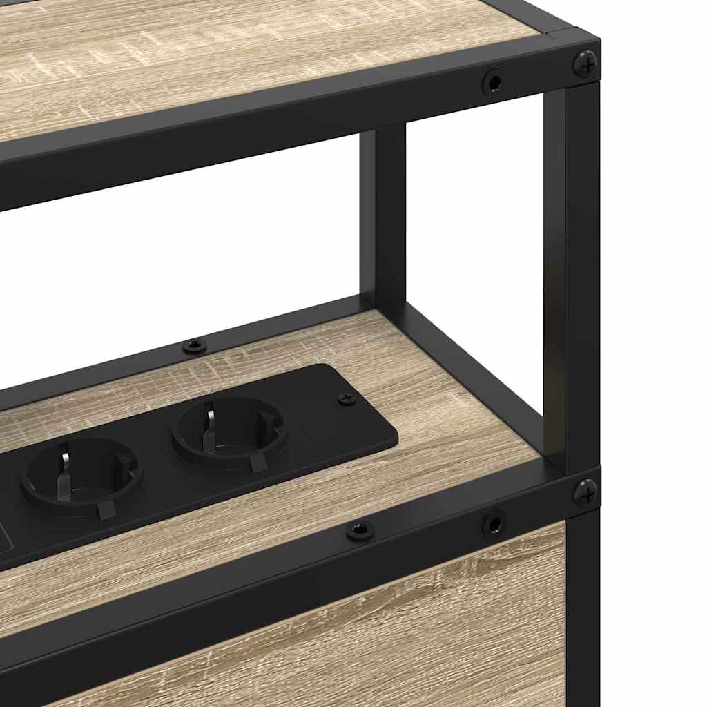 Úložné Čelo Postele Dub Sonoma Kompozitní Dřevo
