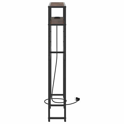 Úložné Čelo Postele Hnědý Dub Kompozitní Dřevo