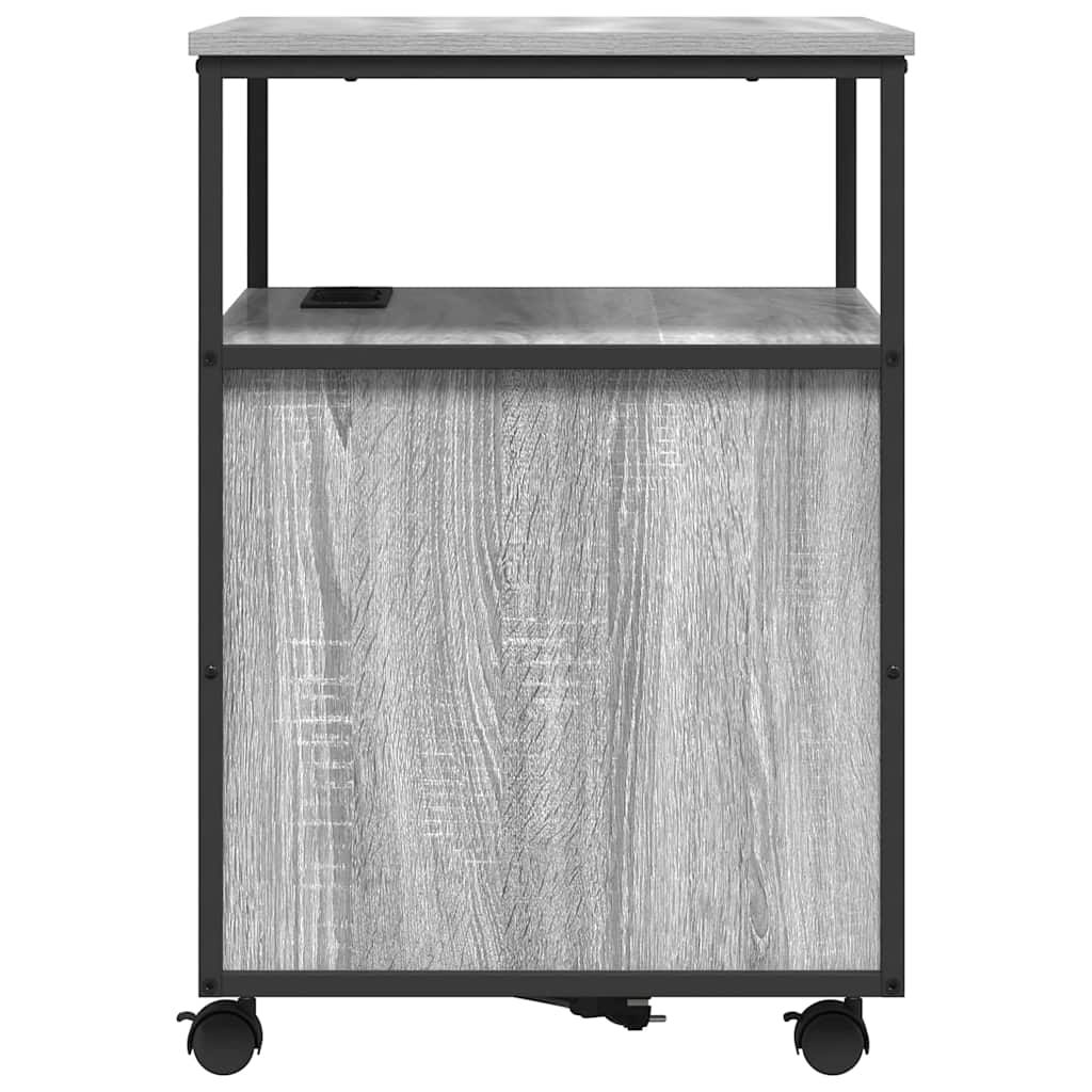 Skříň S Nabíjecí Stanicí 61 X 46 X 67 Cm Kompozitní Dřevo