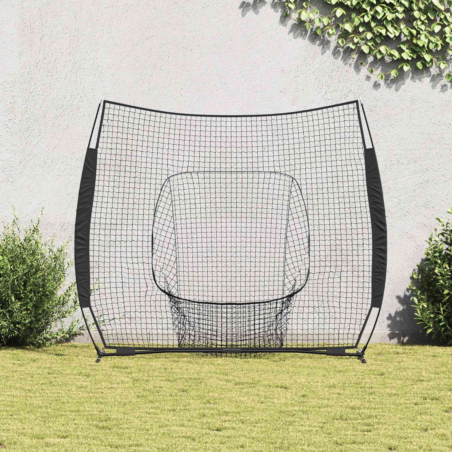 Síť Na Trénink Baseballu Černá 250 X 106 X 209 Cm Polyester