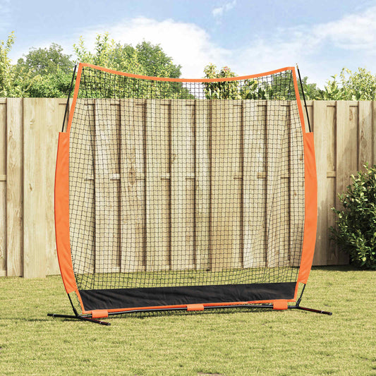 Síť Na Trénink Baseballu Černá 250 X 106,5 X 210 Cm Polyester