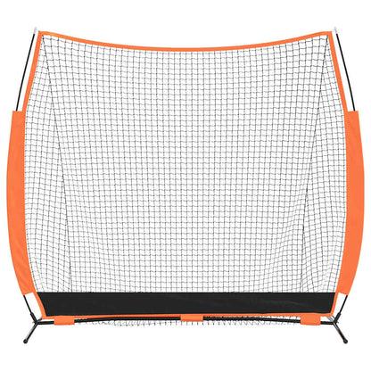 Síť Na Trénink Baseballu Černá 250 X 106,5 X 210 Cm Polyester