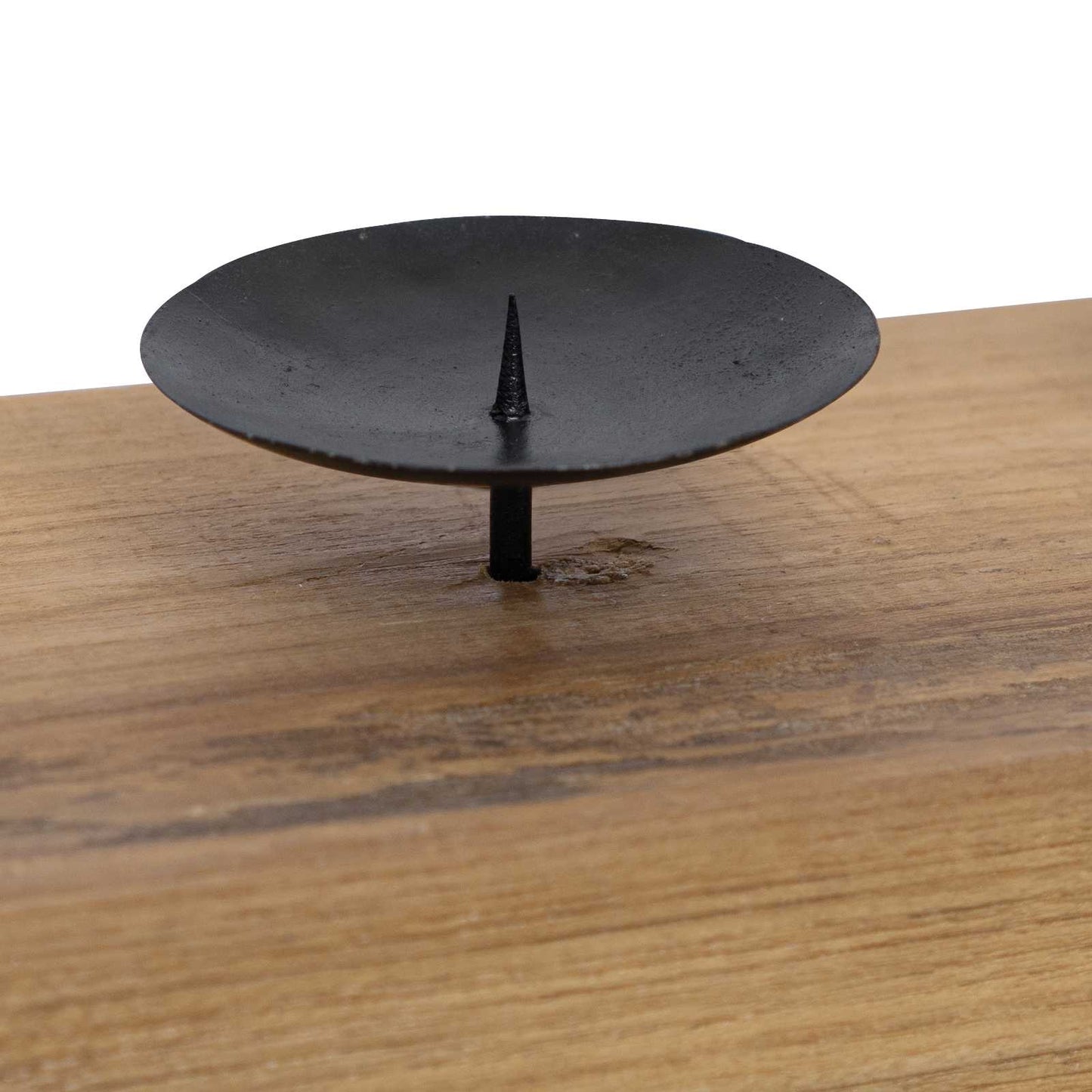 Svícen Přírodní 50 X 15 X 10 Cm Masivní Teakové Dřevo