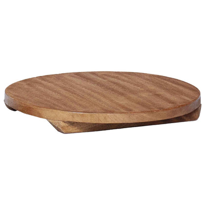 Rostlinná Židle 3 Ks Přírodní 29 X 29 X 3,5 Cm Mahagonové Dřevo
