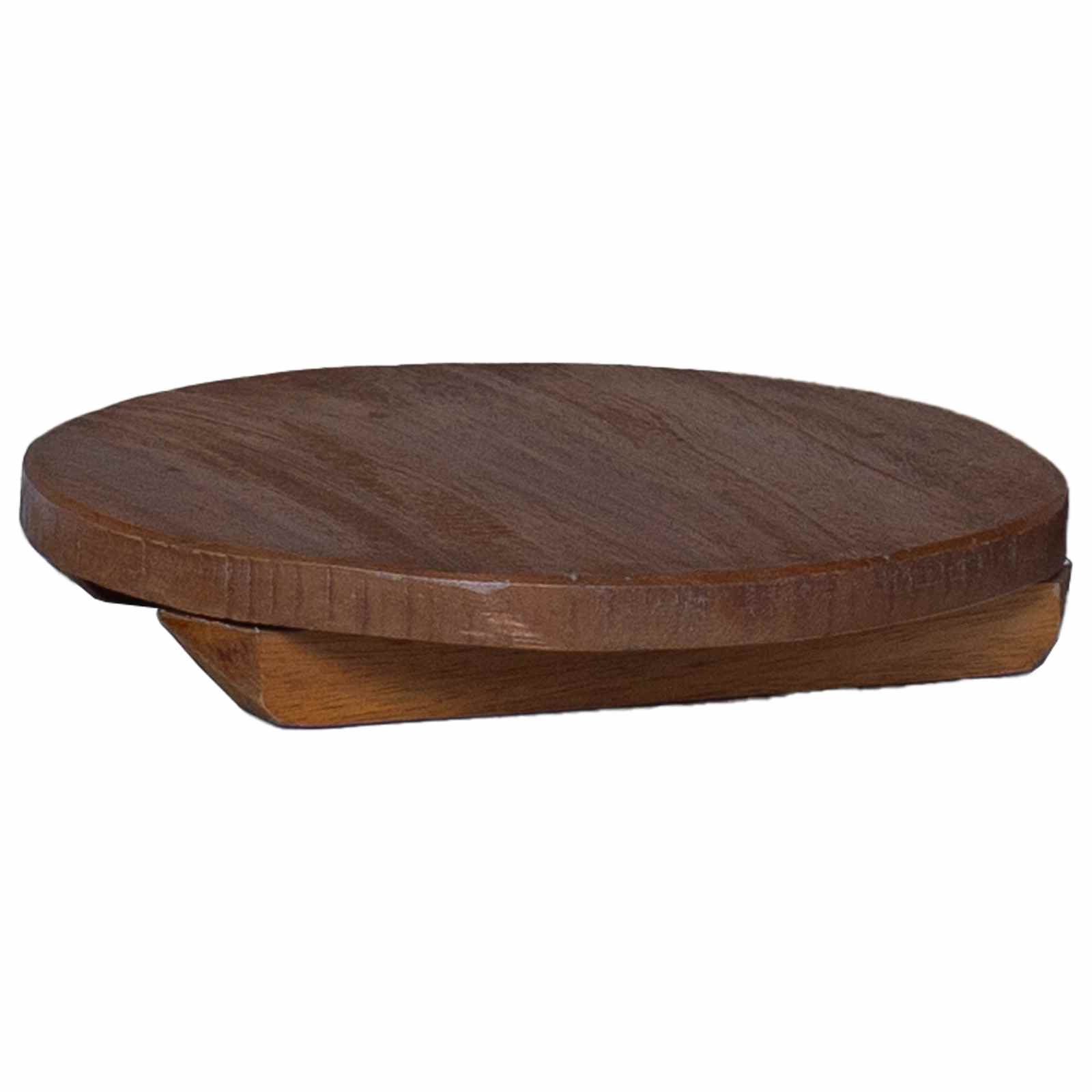 Rostlinná Židle 3 Ks Přírodní 29 X 29 X 3,5 Cm Mahagonové Dřevo