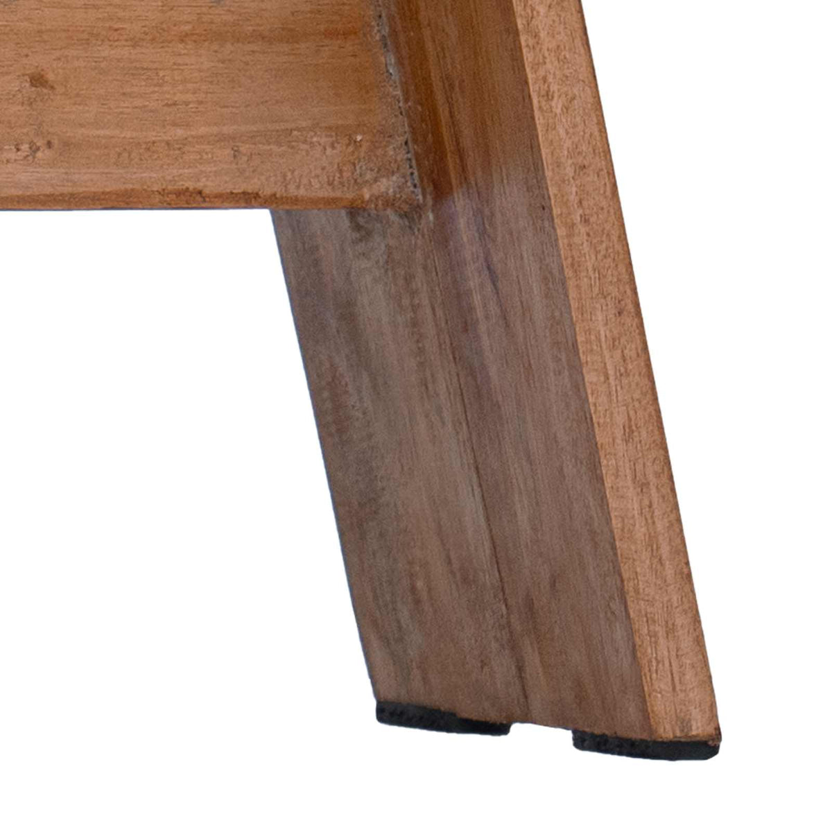 Stolička Přírodní 40 X 25 X 31 Cm Mahagonové Dřevo
