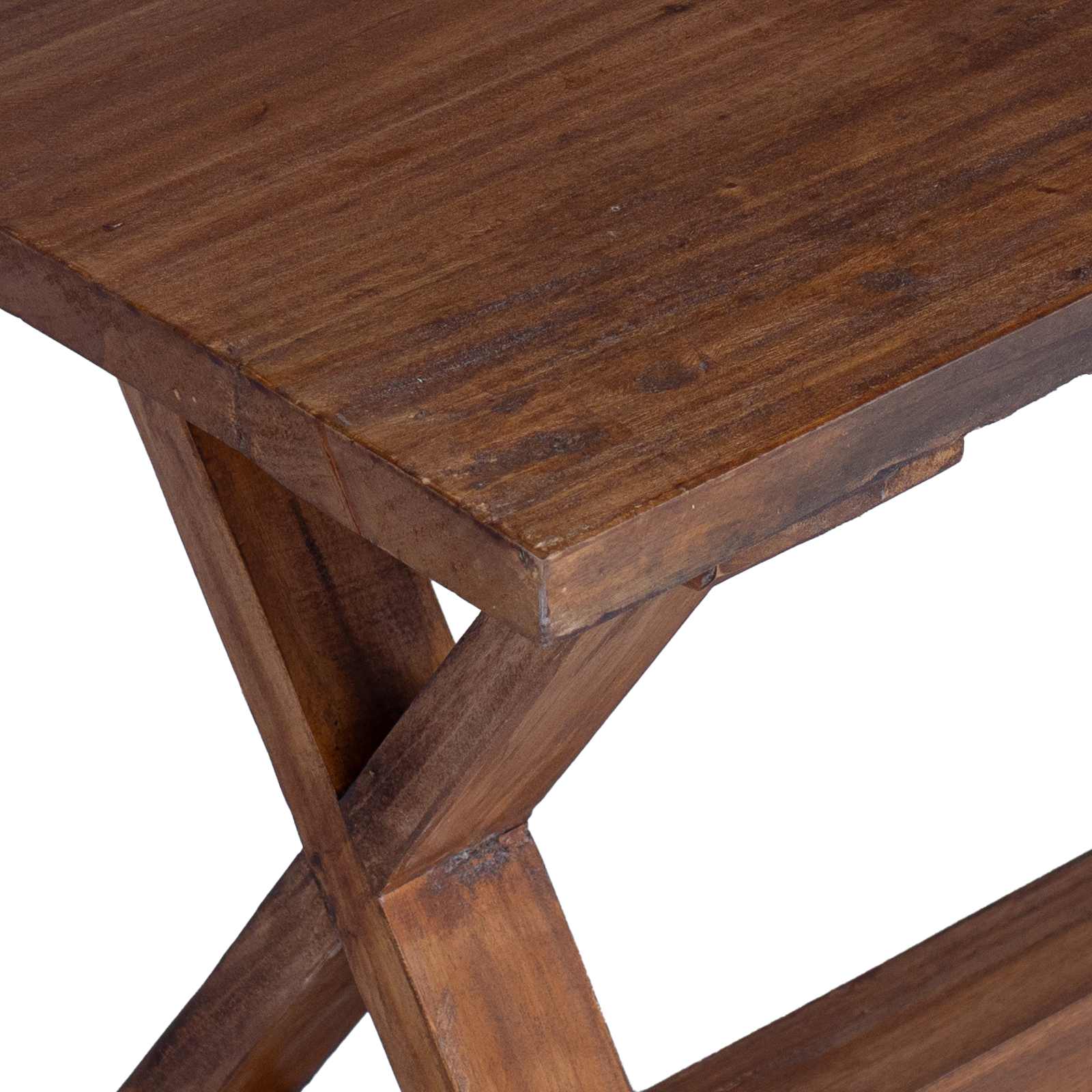 Lavice Přírodní 85 X 35 X 46 Cm Masivní Recyklované Dřevo