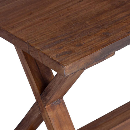 Lavice Přírodní 85 X 35 X 46 Cm Masivní Recyklované Dřevo