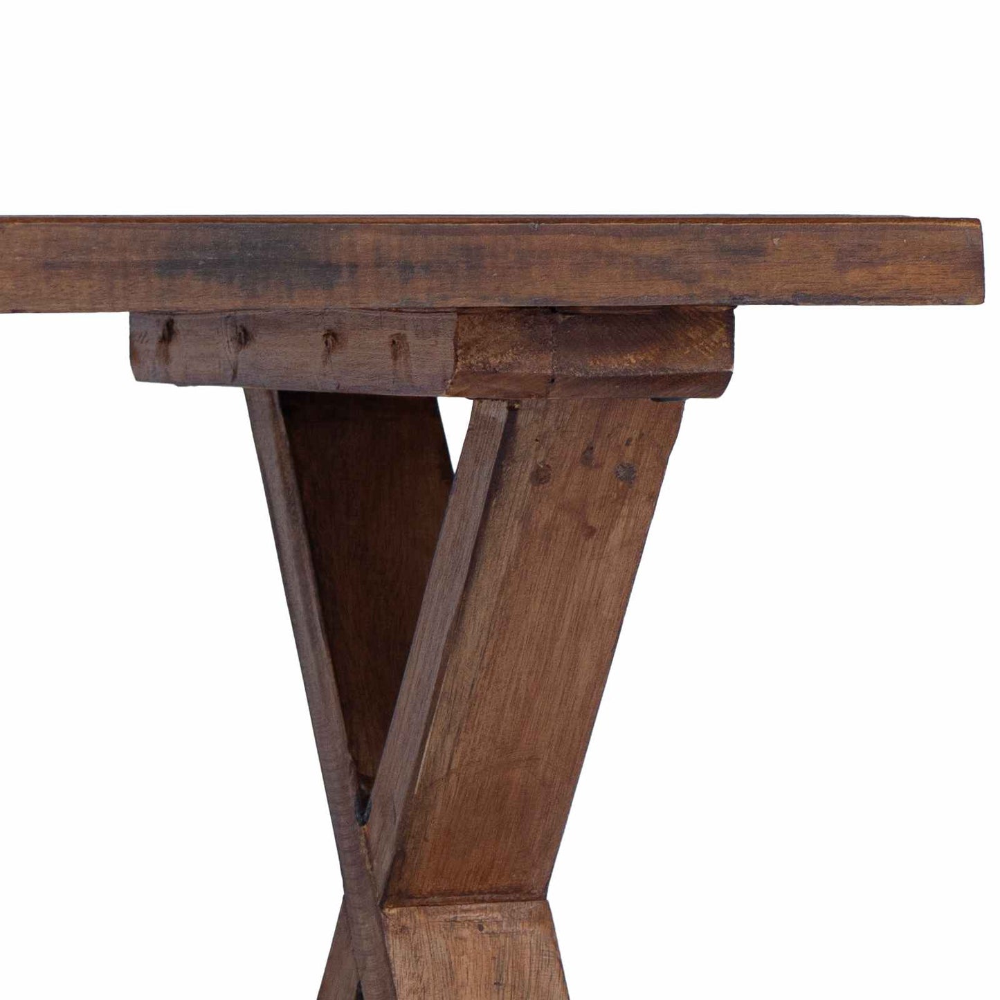 Lavice Přírodní 85 X 35 X 46 Cm Masivní Recyklované Dřevo