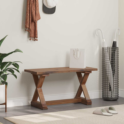 Lavice Přírodní 85 X 35 X 46 Cm Masivní Recyklované Dřevo