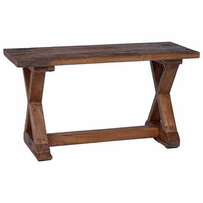Lavice Přírodní 85 X 35 X 46 Cm Masivní Recyklované Dřevo