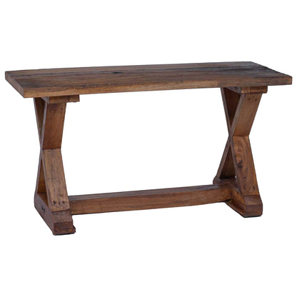 Lavice Přírodní 85 X 35 X 46 Cm Masivní Recyklované Dřevo