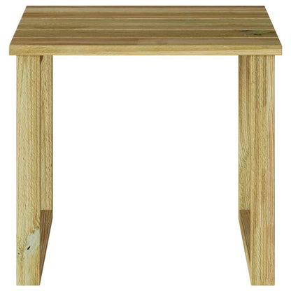 Stůl Přírodní 40 X 40 X 36 Cm Impregnované Borovicové Dřevo