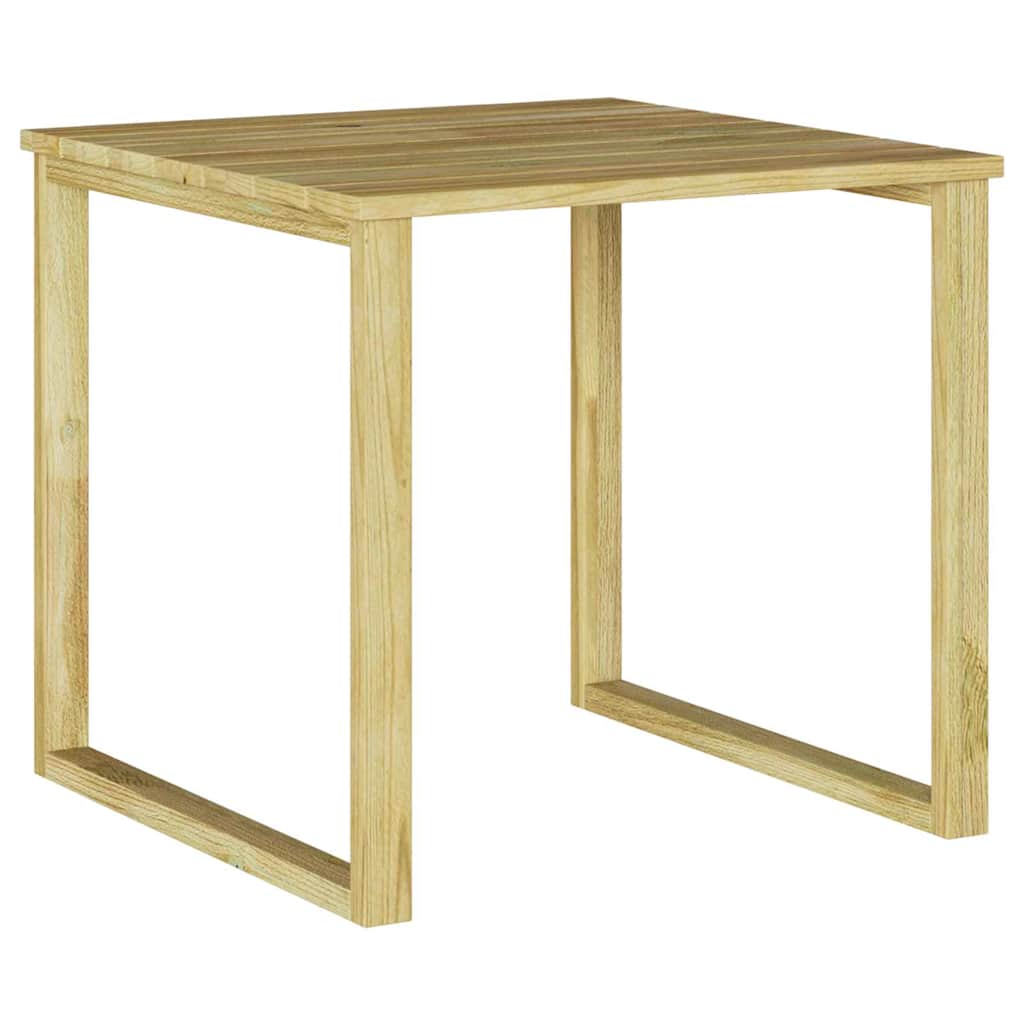Stůl Přírodní 50,5 X 50 X 46 Cm Impregnované Borovicové Dřevo