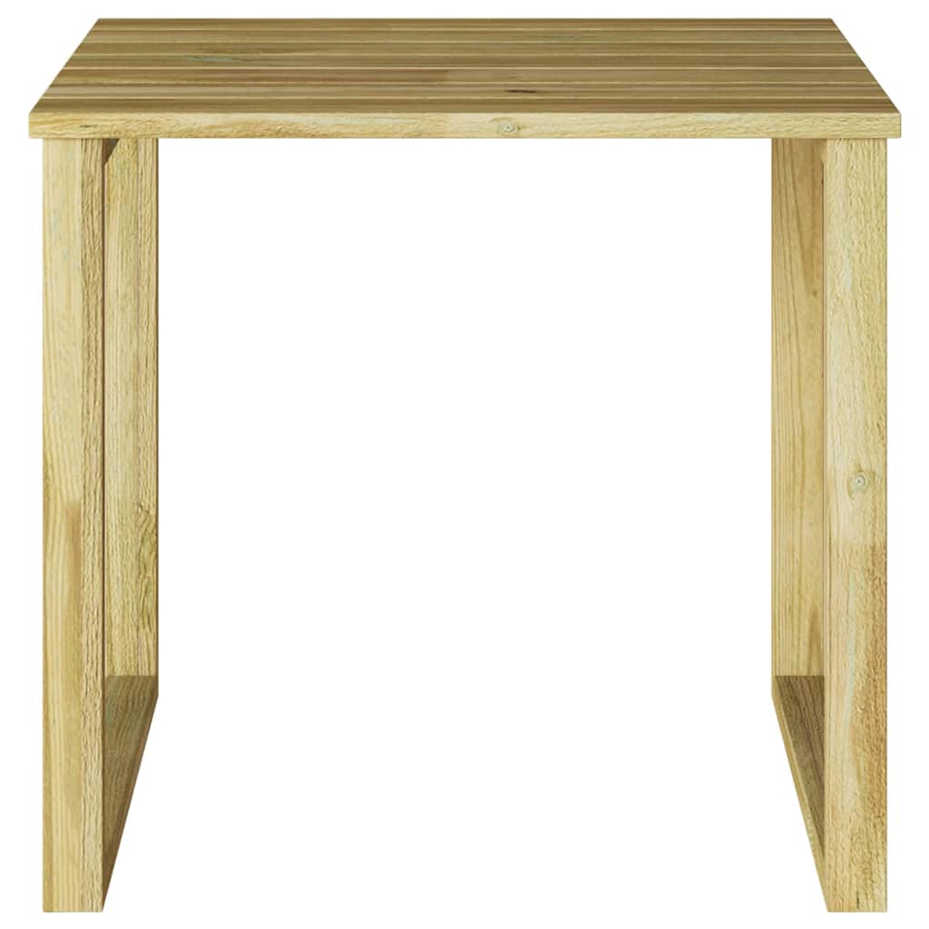 Stůl Přírodní 50,5 X 50 X 46 Cm Impregnované Borovicové Dřevo