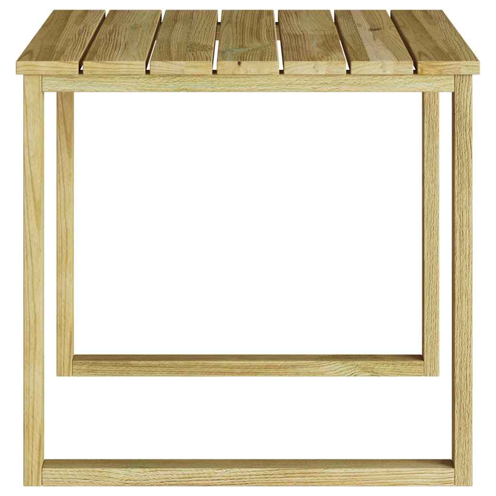 Stůl Přírodní 50,5 X 50 X 46 Cm Impregnované Borovicové Dřevo
