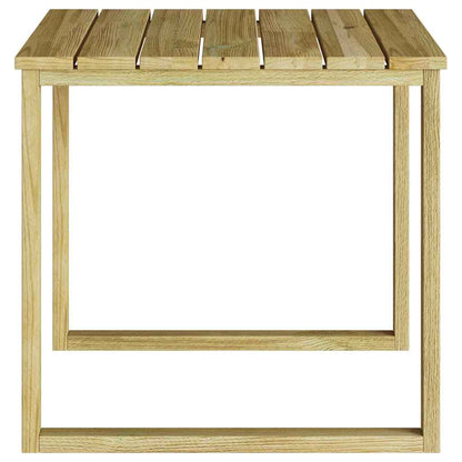 Stůl Přírodní 50,5 X 50 X 46 Cm Impregnované Borovicové Dřevo