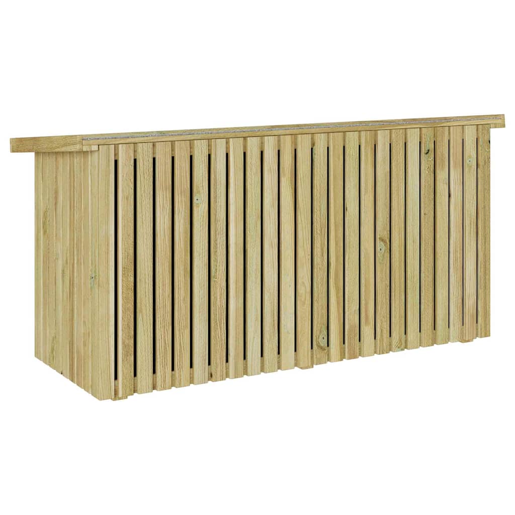 Zahradní Úložná Krabice S Úložištěm Přírodní 119 X 44 X 58,5 Cm