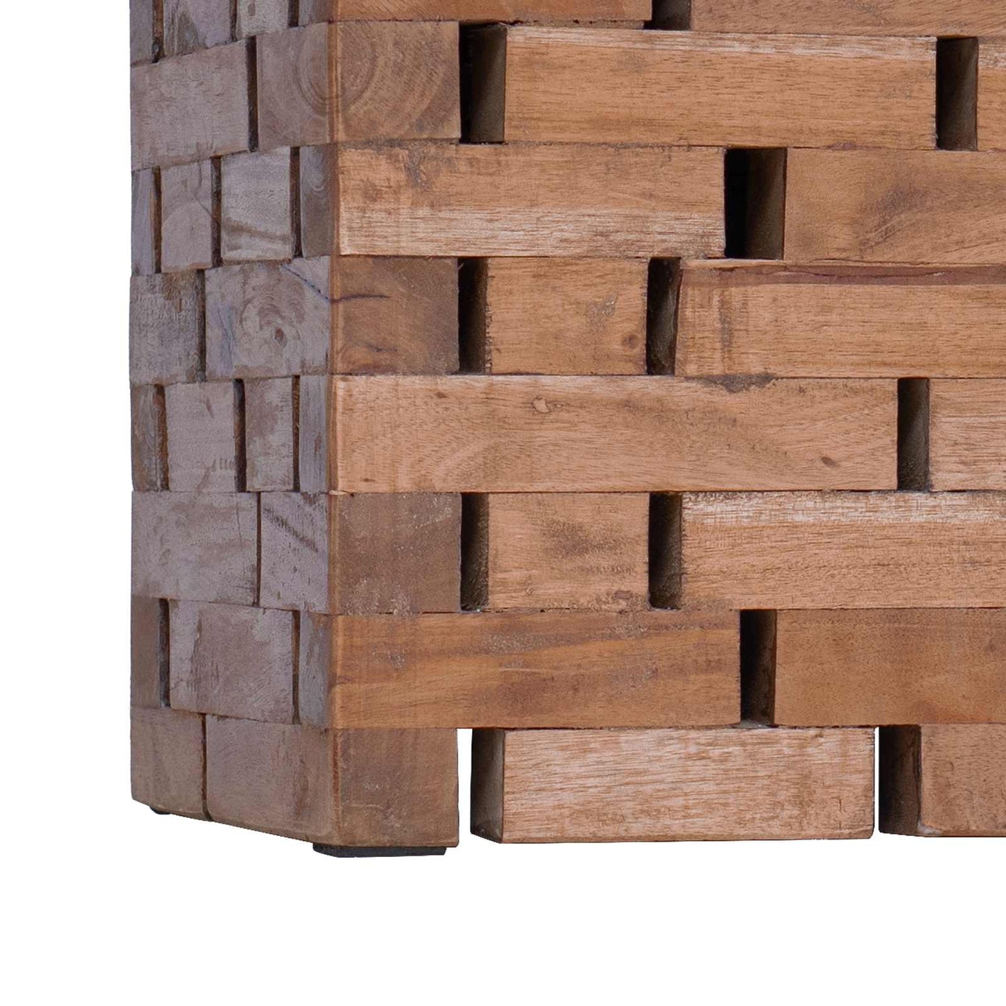 Stolička Přírodní 29 X 29 X 48 Cm Masivní Recyklované Dřevo