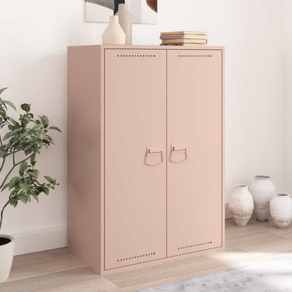 Úchyty Na Skříň 2 Pcs Růžová 85 X 45 Mm Kov