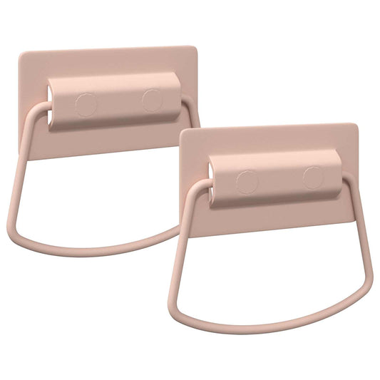 Úchyty Na Skříň 2 Pcs Růžová 85 X 45 Mm Kov