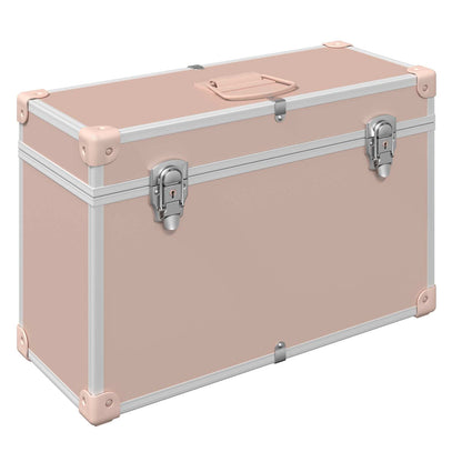 Úchyty Na Skříň 2 Pcs Růžová 85 X 45 Mm Kov