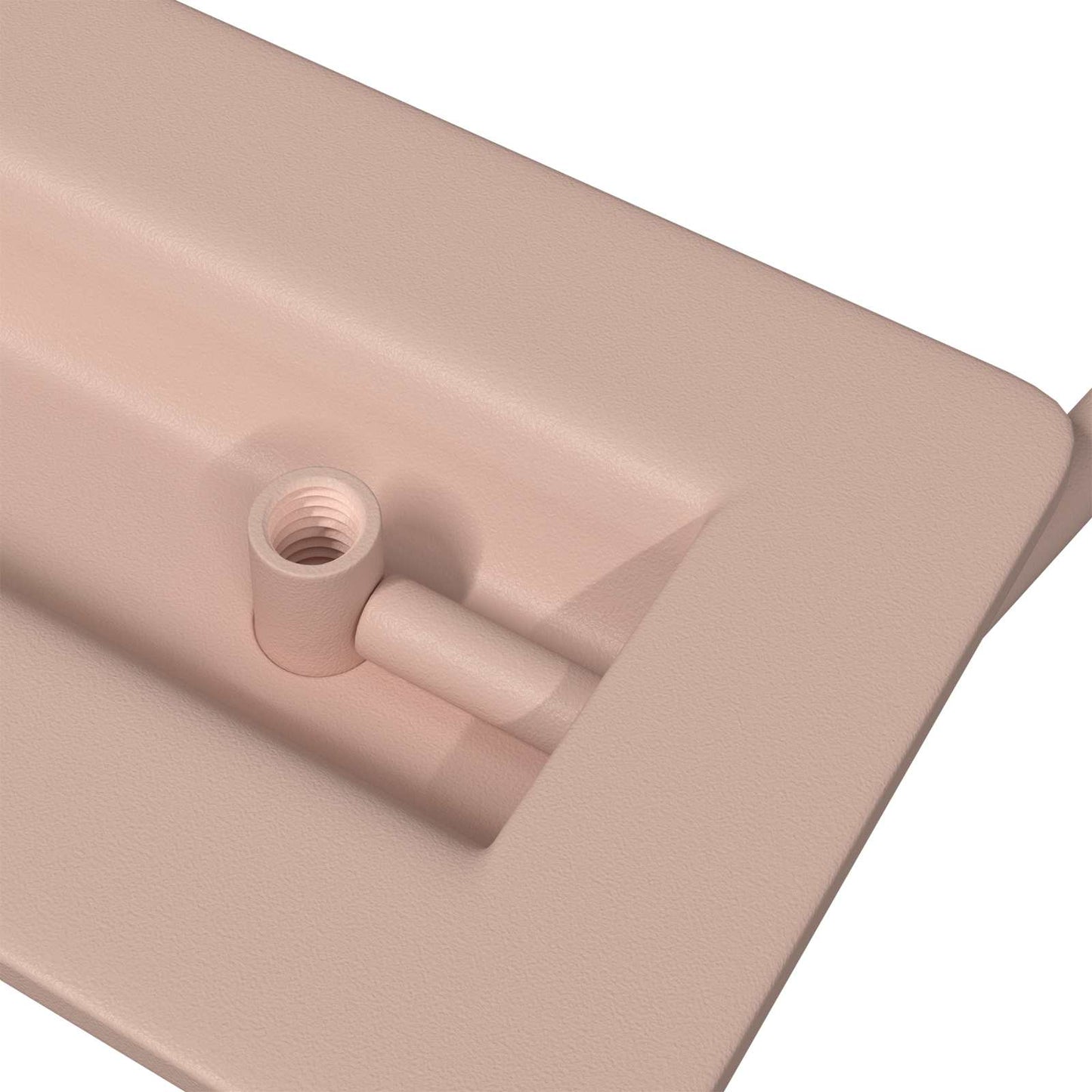 Úchyty Na Skříň 12 Pcs Růžová 85 X 45 Mm Kov