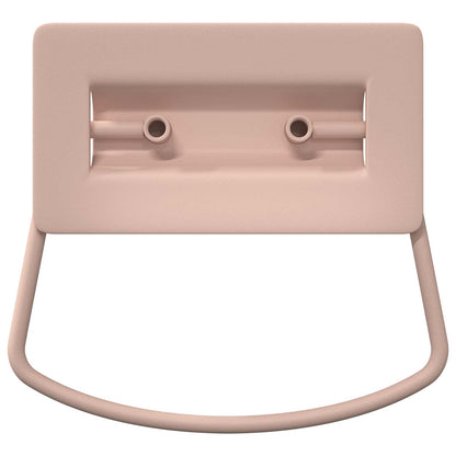 Úchyty Na Skříň 12 Pcs Růžová 85 X 45 Mm Kov