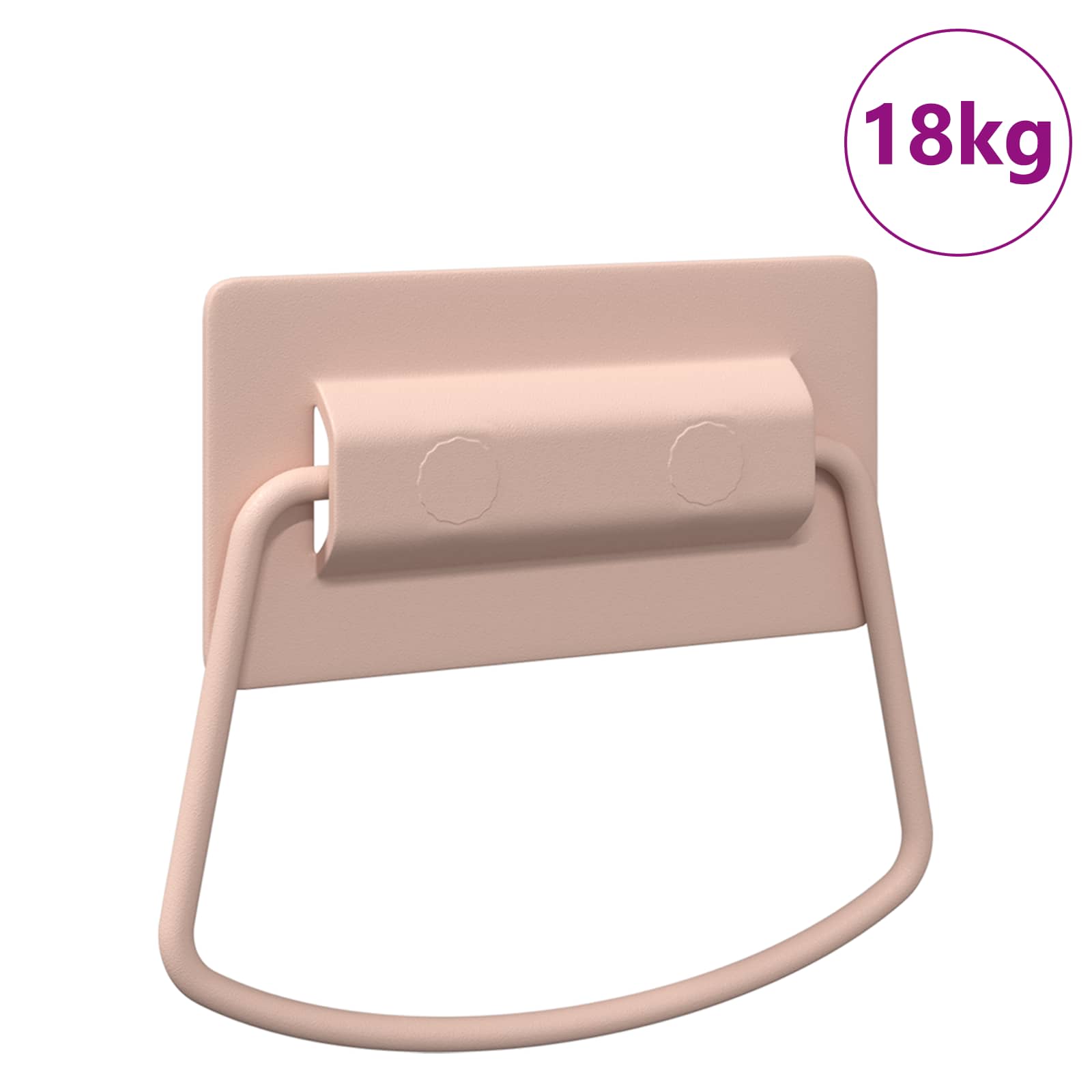 Úchyty Na Skříň Růžová 85 X 45 Mm Kov