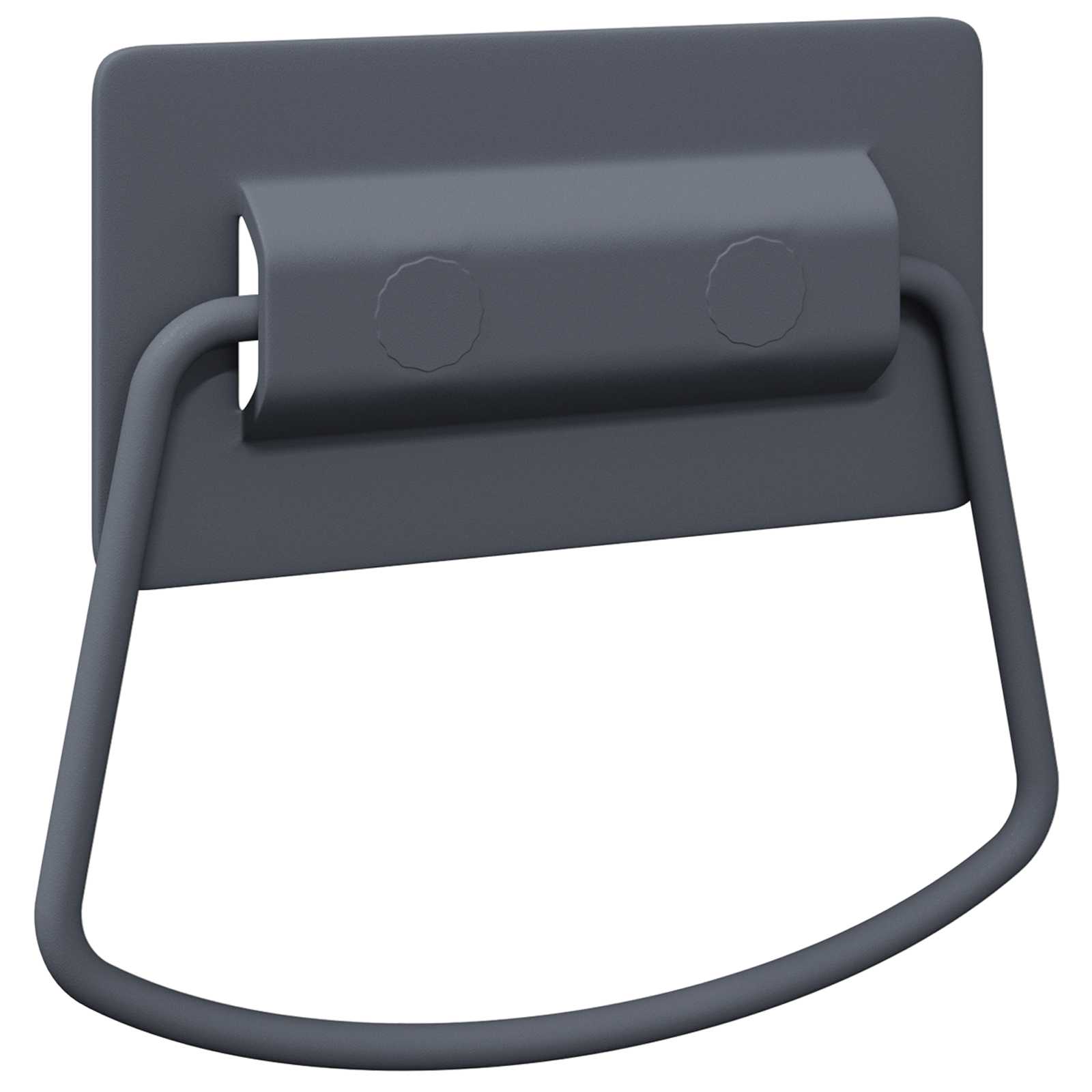 Úchyty Na Skříň 12 Pcs Antracit 85 X 45 Mm Kov
