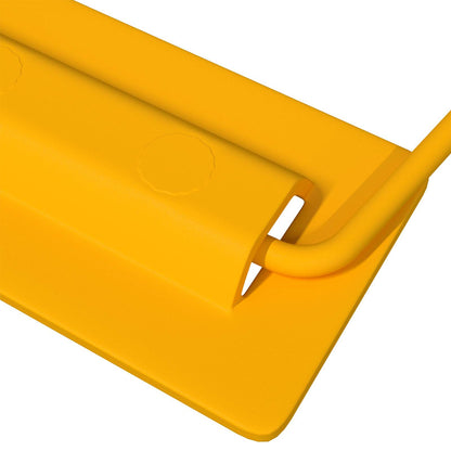 Úchyty Na Skříň 2 Pcs Hořčicově Žlutá 85 X 45 Mm Kov