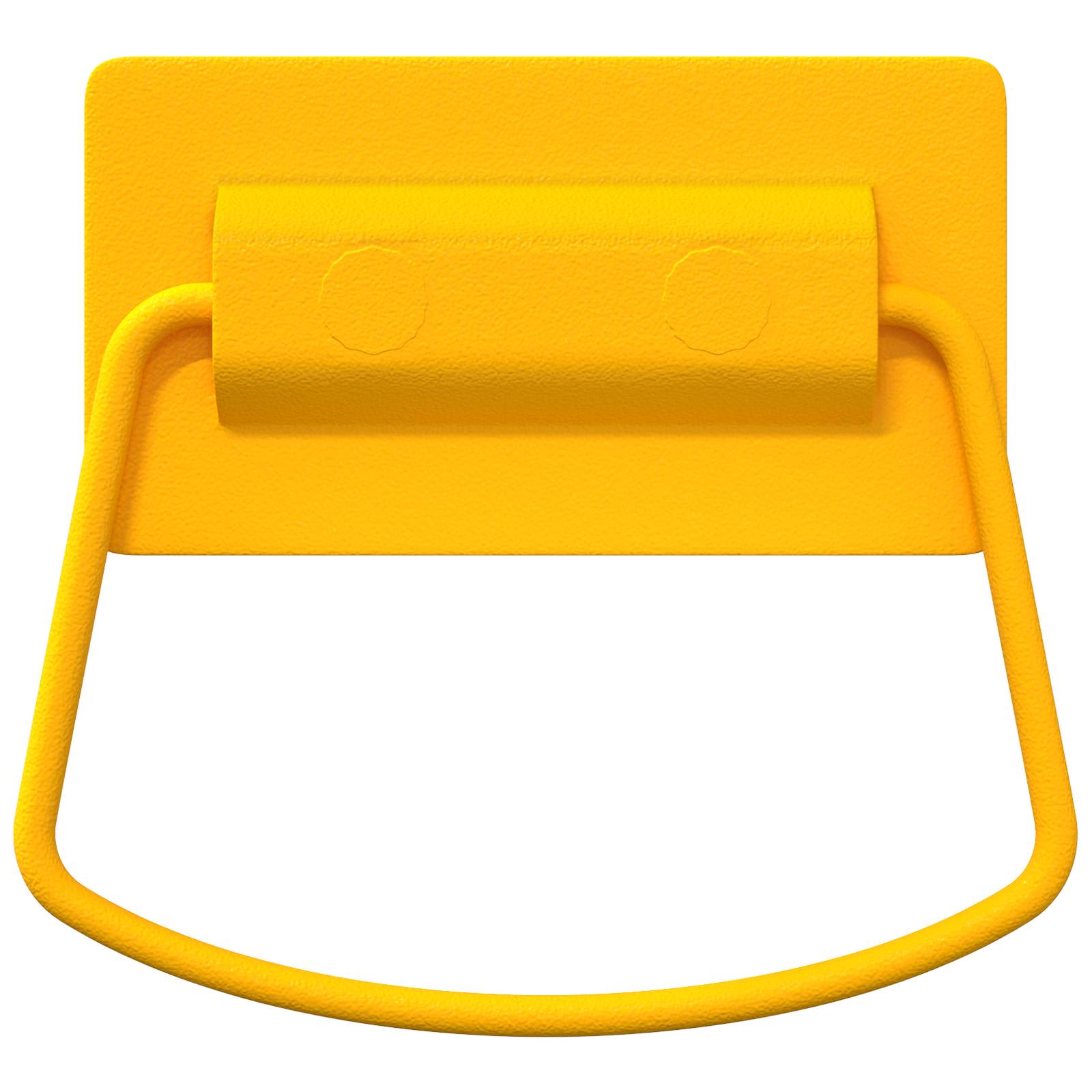 Úchyty Na Skříň 12 Pcs Hořčicově Žlutá 85 X 45 Mm Kov