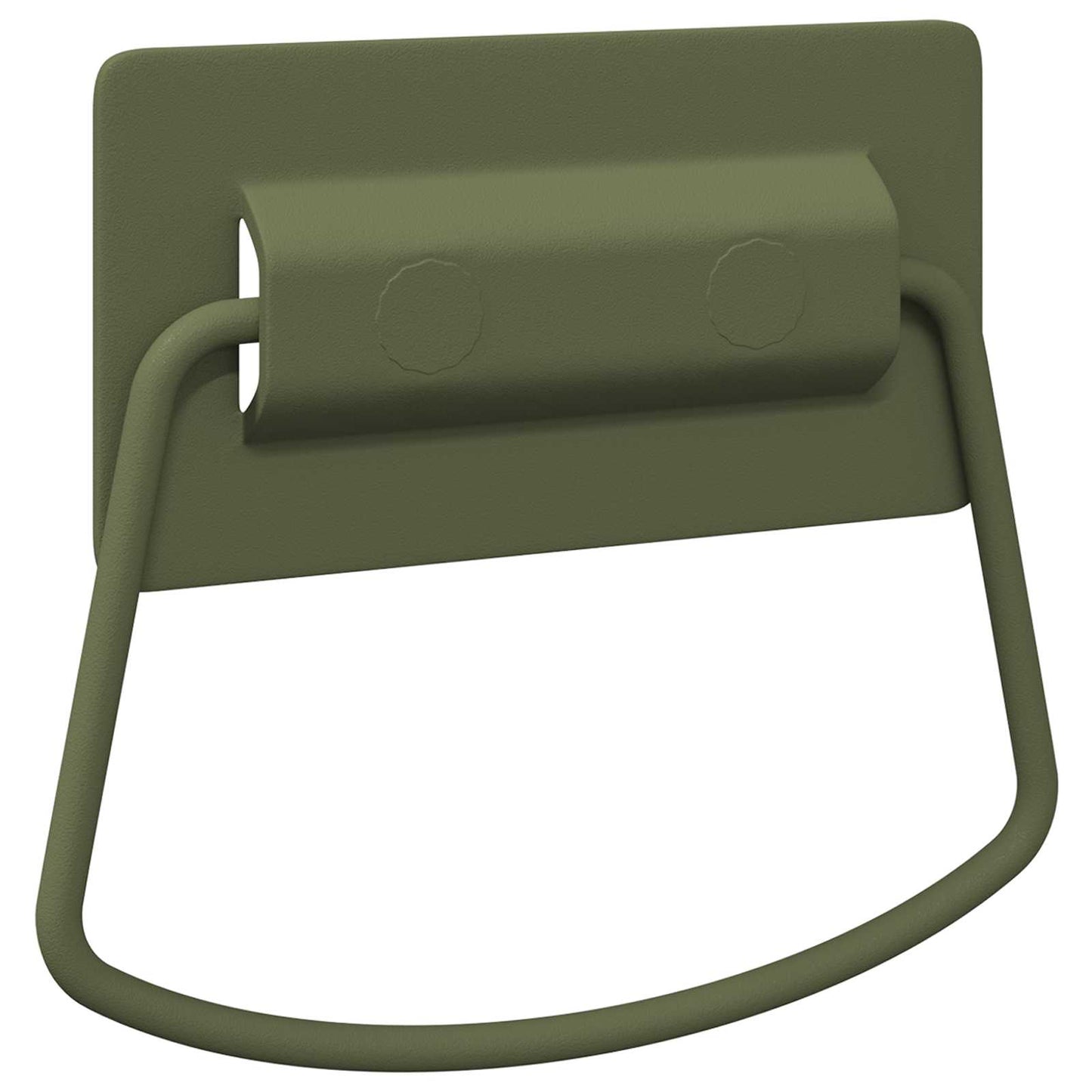Úchyty Na Skříň 12 Pcs Olivově Zelená 85 X 45 Mm Kov