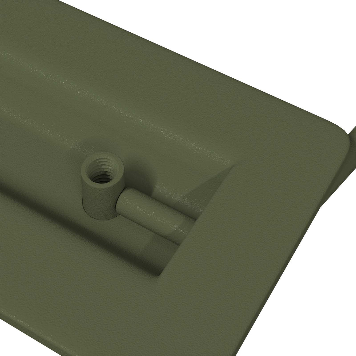 Úchyty Na Skříň Olivově Zelená 85 X 45 Mm Kov