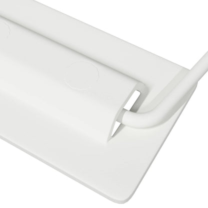 Úchyty Na Skříň 2 Pcs Bílá 85 X 45 Mm Kov