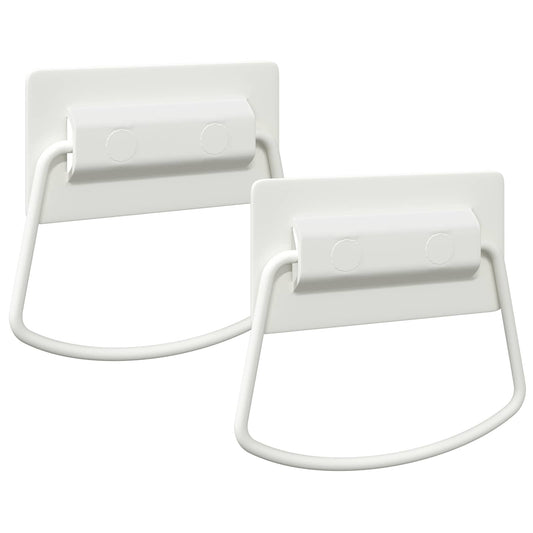 Úchyty Na Skříň 2 Pcs Bílá 85 X 45 Mm Kov